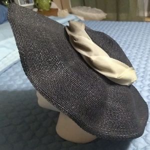 Vintage 40s/50s platter hat